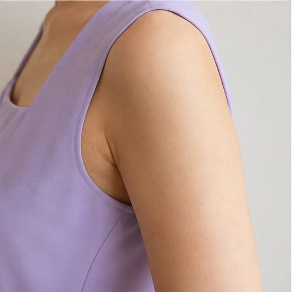 Lilac Ruffle Blouse - Picture 5 of 6